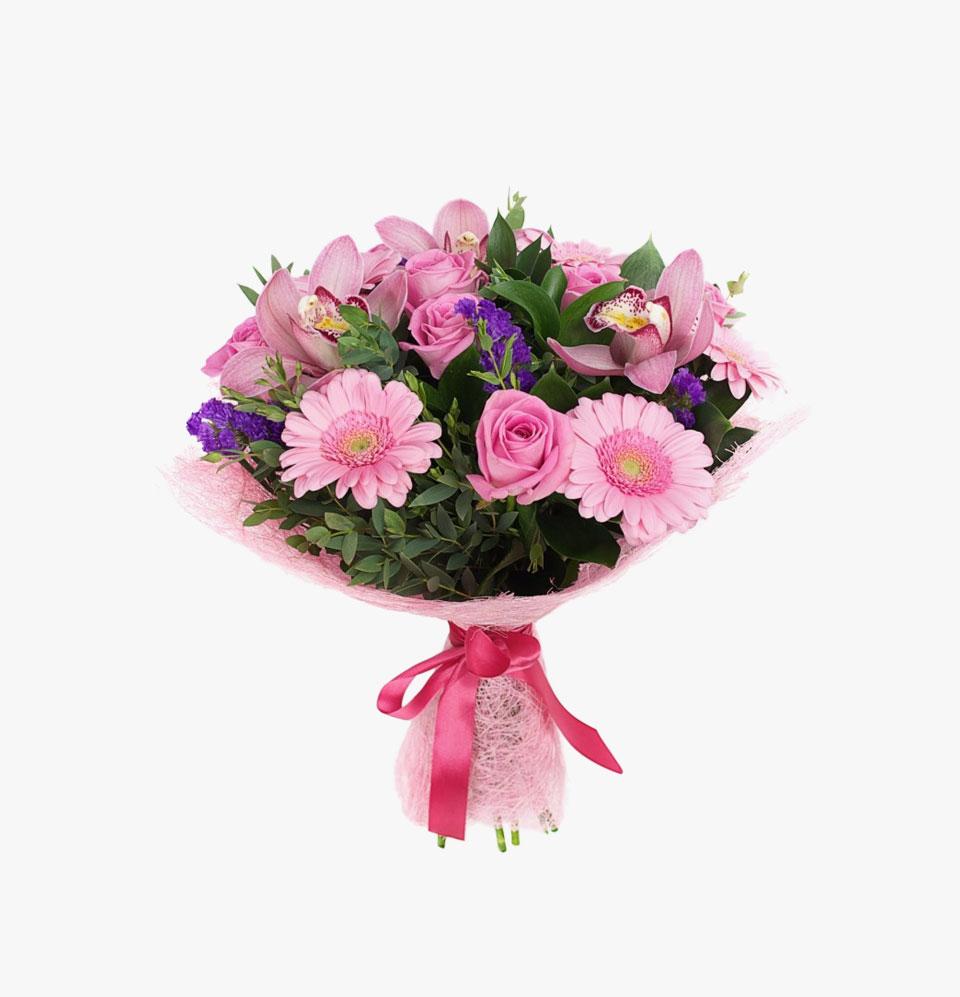 Flowers Bouquet Pink